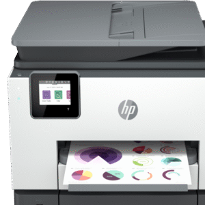 Refurbished Printer,  Color, Printer-for-Small Medium Business, Print, Copy, scan, fax, Touchscreen and  Smart Advance Scan
